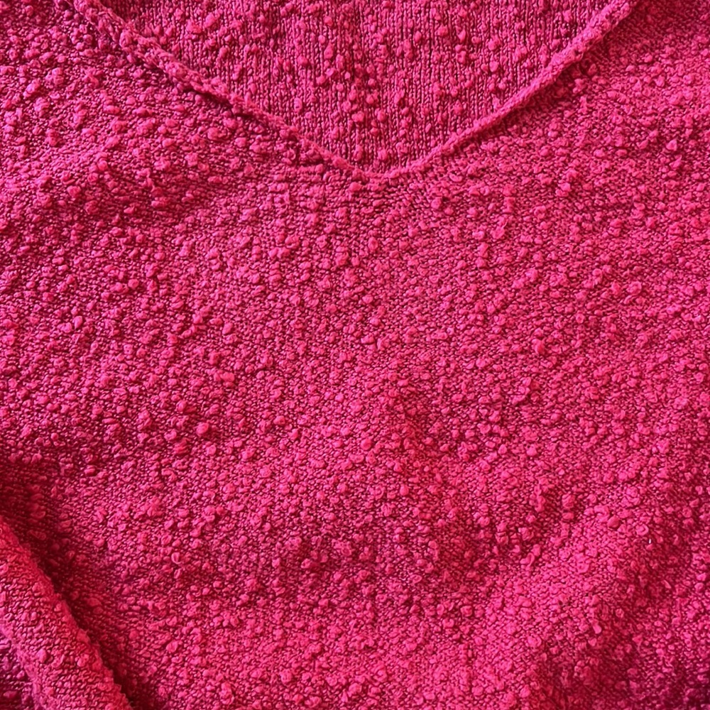 Free people cropped balloon sleeve sweater - Picture 2 of 7
